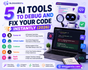 AI tools for instantly debugging and fixing code errors, helping developers improve code quality, speed, and productivity in 2026.
