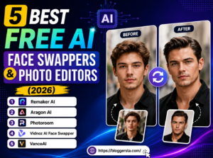 Free AI face swap and photo editing tools used to enhance and transform images in 2026.