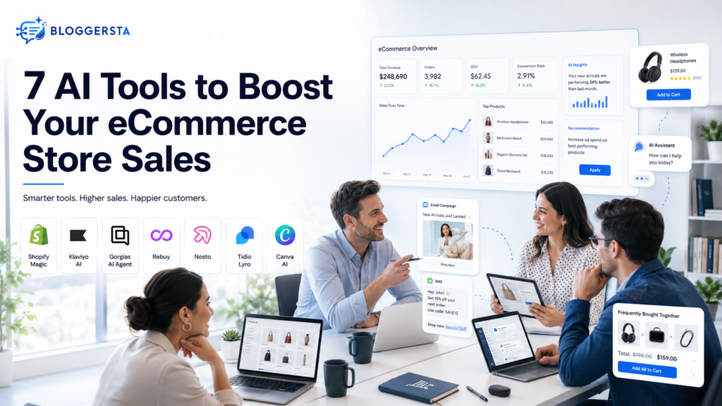 7 AI Tools to Boost Your eCommerce Store Sales
