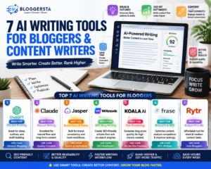 7 AI Writing Tools for Bloggers and Content Writers