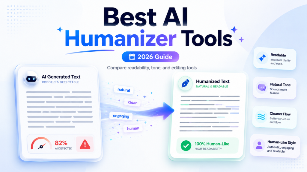 WriteHuman offers the strongest overall mix of simple editing, output choices, and transparent plans among the best AI Humanizer Tools. Undetectable AI provides broader purpose and readability controls, while GPTHuman AI focuses on smooth sentence flow. Hue Write suits smaller budgets. StealthGPT fits developers and teams needing integrations.