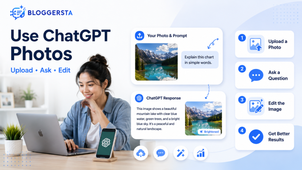 how can a complete beginner use ChatGPT without feeling lost?
ChatGPT becomes easier when you treat it like a helpful assistant, not a magic search box. Asking it to “handle everything” resembles giving a new coworker no brief and expecting perfect work. This guide covers first prompts, mobile use, photos, image editing and privacy.
