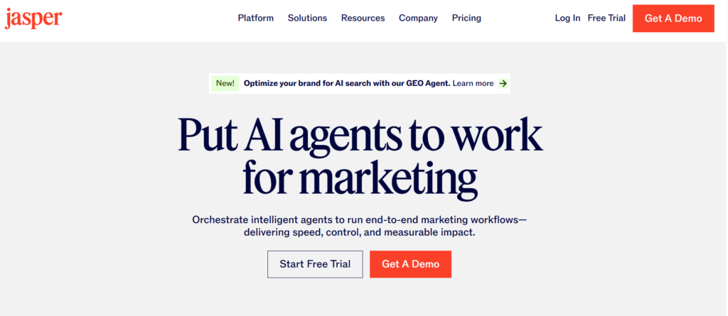 Jasper AI is one of the best AI Writing Tools for Bloggers and Content Writer