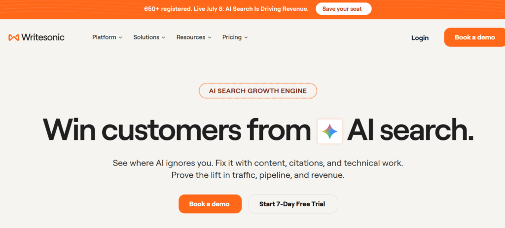 Writersonic is one of the best AI Writing Tools for Bloggers and Content Writer
