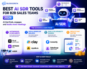 The best AI SDR tools for B2B sales teams in 2026 are autonomous AI SDR agents like Artisan Ava and 11x.ai Alice, workflow and data tools such as Clay and Apollo.io and email engines like Instantly and Salesforge. Together they automate prospect research, personalization and scheduling, but they still rely on clear ICPs, solid data and human judgment to avoid messy outreach.