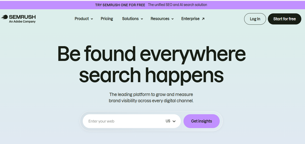 Semrush keyword research dashboard for affiliate SEO content planning