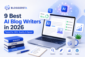 9 best AI blog writers in 2026 compared for SEO, quality, research, and writing speed