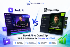 Revid AI vs OpusClip comparison for creating YouTube Shorts in 2026