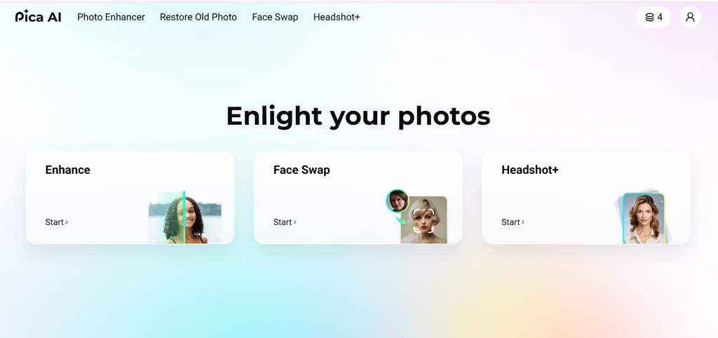 Pica AI face swap tool for mobile-friendly creative photo and portrait editing