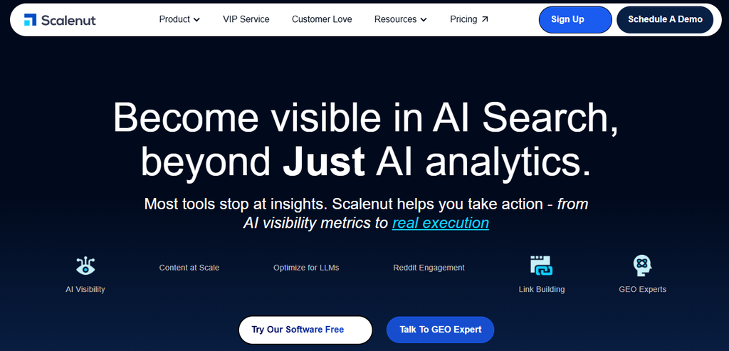 Scalenut AI SEO content platform for planning and writing blog posts