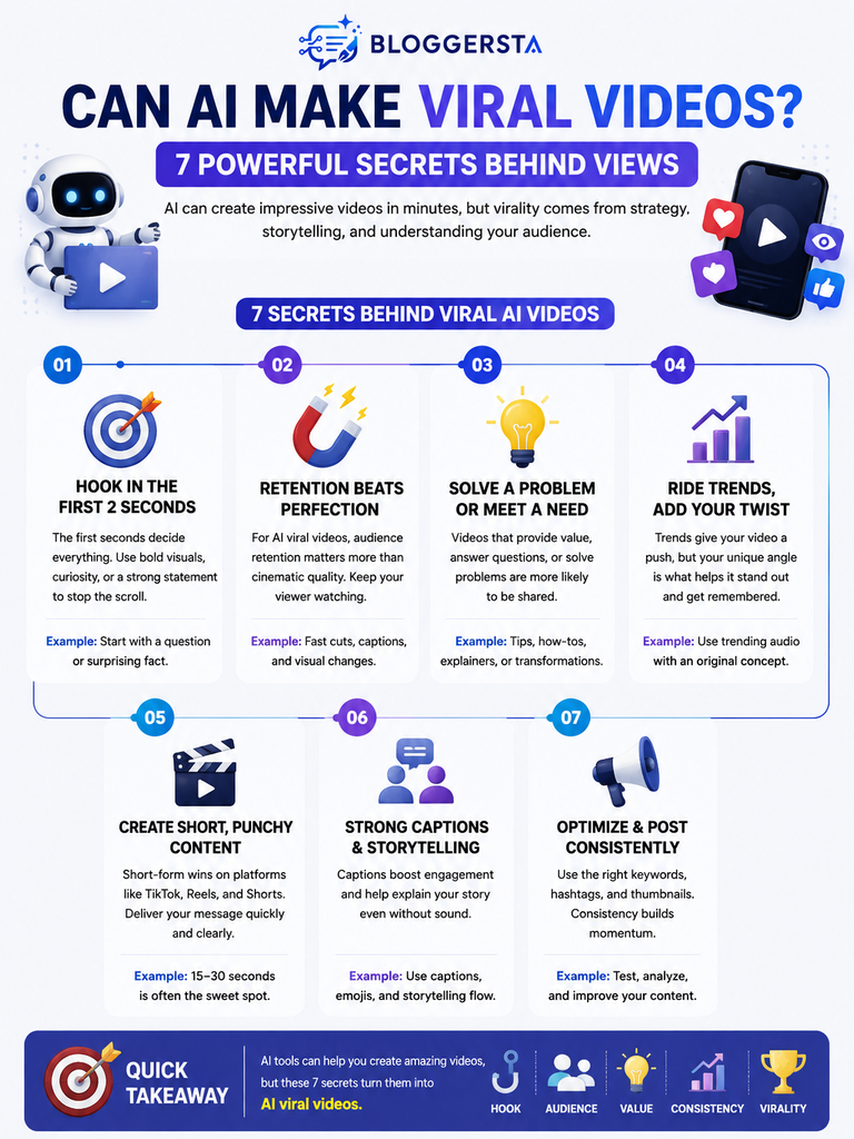 7 secrets that can help AI-powered videos attract attention, retain viewers, and generate more engagement.